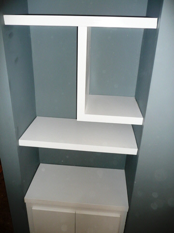 London shelves