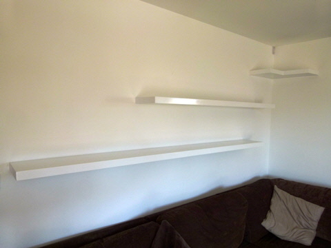 London shelves