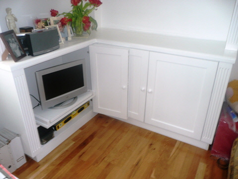 custom house shelves