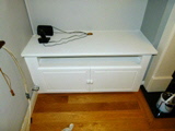 fitted alcove media cabinets