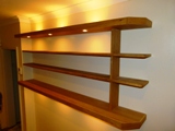 Oak Floating Shelves