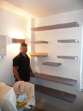 glass shelves