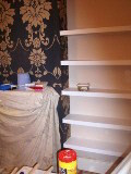alcove shelves
