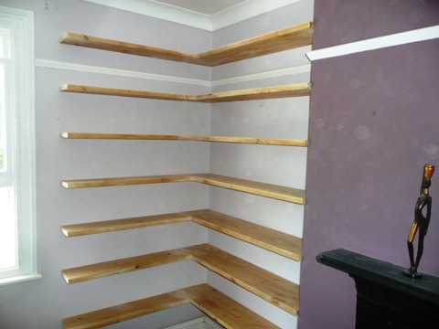 home office cabinets and 

shelving installations