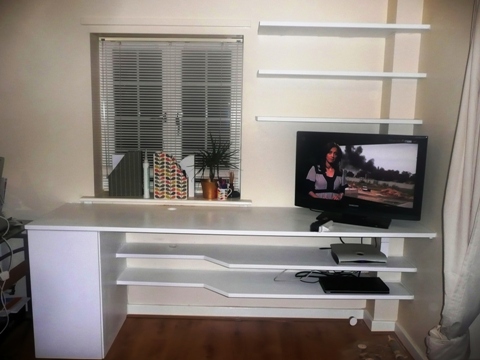 home office cabinets and 

shelving installations