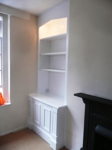 home office cabinets and 

shelving installations
