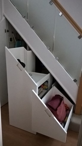 Home Understairs Storage Installations