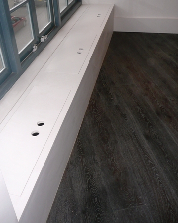 home office cabinets and 

shelving installations