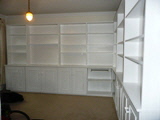 office shelving installations